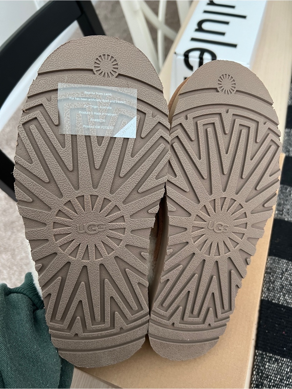 UGG Disquette Chestnut slippers - Picture 2 of 4